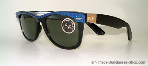 Ray Ban Wayfarer I - Electric Blue Gold