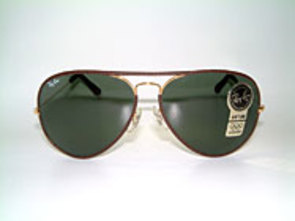 Ray Ban Large II - Leathers Brown Details