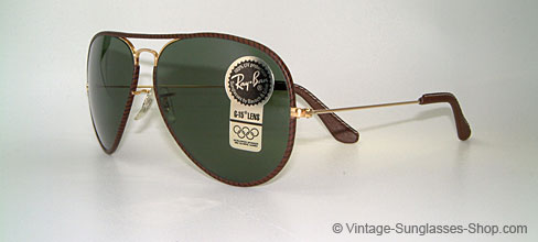 Ray Ban Large II - Leathers Brown