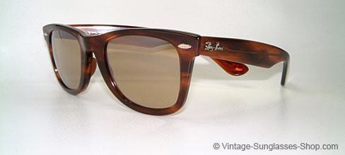 Ray Ban Wayfarer I - half mirrored