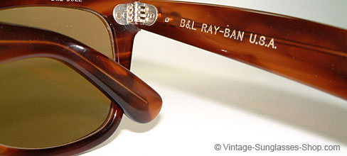 Ray Ban Wayfarer I - half mirrored