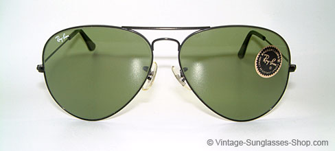 Ray Ban Large Metal II - Black Chrome Details