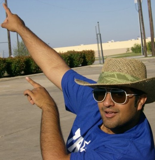 Nabeel from Texas, (USA) with Lacoste 101