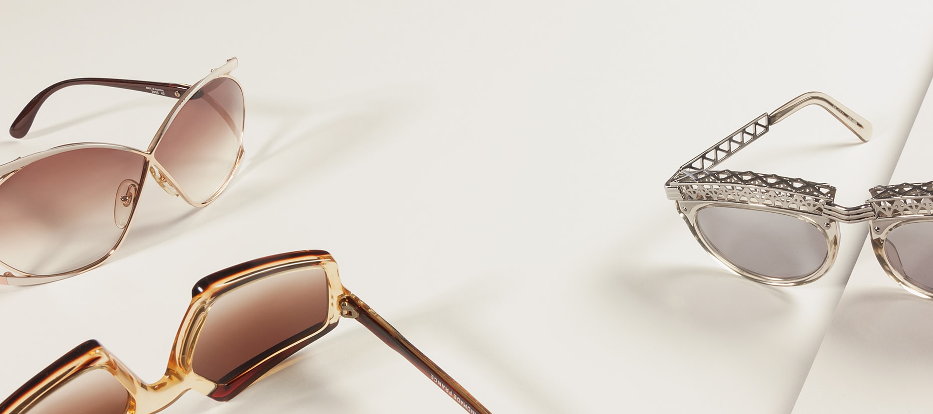 Insiders' tips brands - special vintage designer glasses from the 60s to the 90s