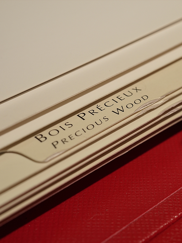 "Precious wood" Cartier eyewear catalogue