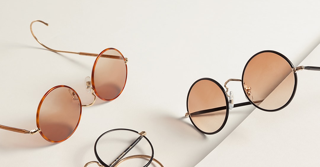 Round vintage sunglasses