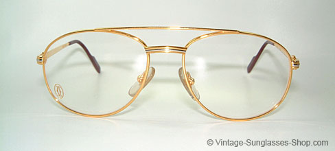 Glasses Cartier Aviator Louis Cartier - Small | Vintage Sunglasses