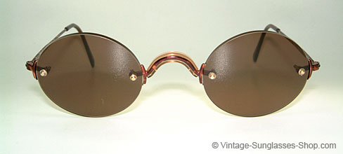 giorgio armani rimless glasses