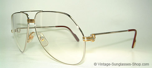 Cartier Vendome LC Platine - Large - Aviator Glasses Cartier Vendome LC Platine - Large - Aviator Glasses