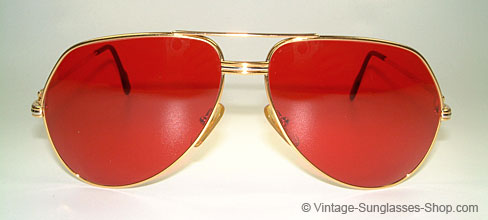 cartier red sunglasses