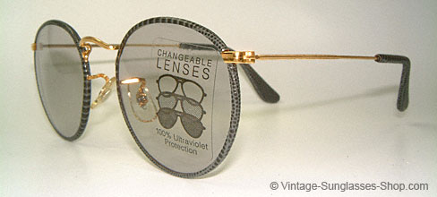 ray ban round metal leather ray ban round metal leather