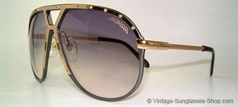 Natural Girl Hair Vintage Alpina Sunglasses