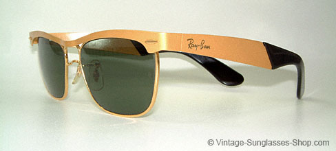 ray ban gold frame wayfarer