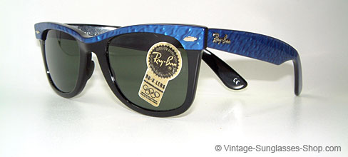 ray bans with gold sides