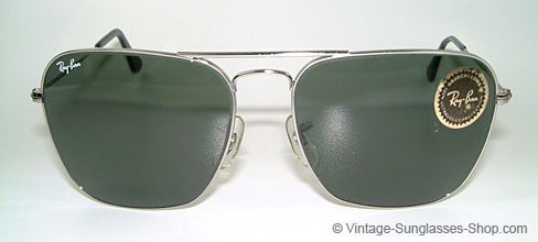 ray ban caravan silver