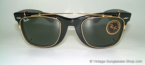 Wayfarer clip on sunglasses clearance