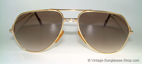 vintage cartier vendome santos sunglasses