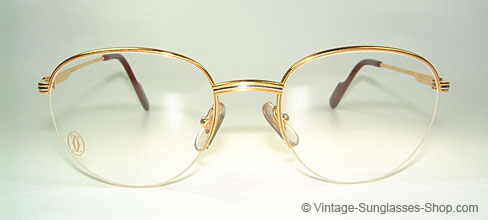 cartier round eyeglasses