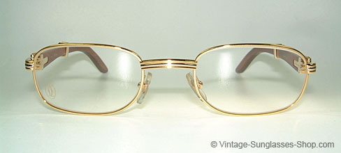 Glasses Cartier Breteuil Palisander, Rosewood