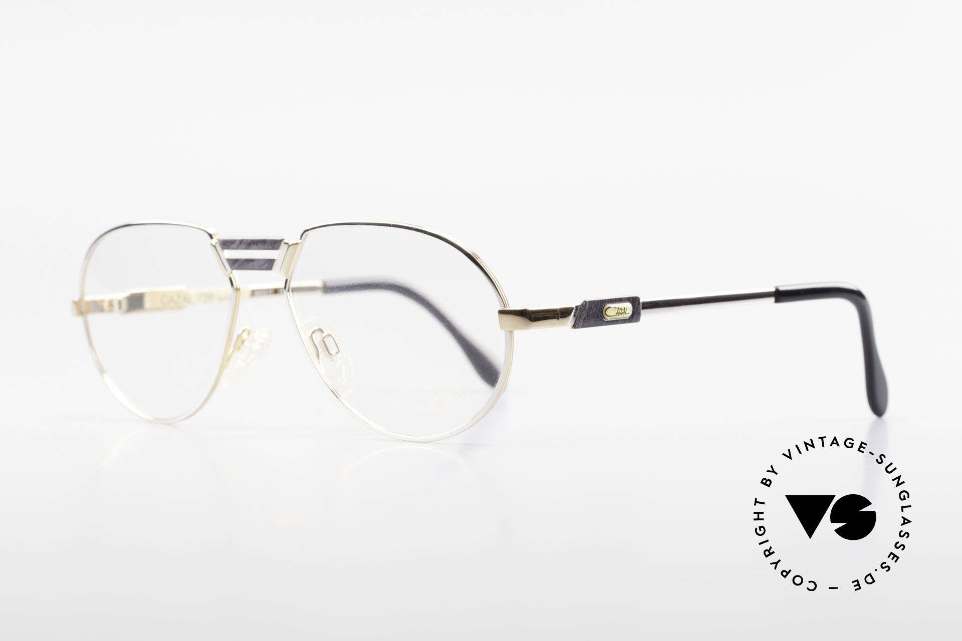 Glasses Cazal 739 Gold Plated Eyeglass Frame