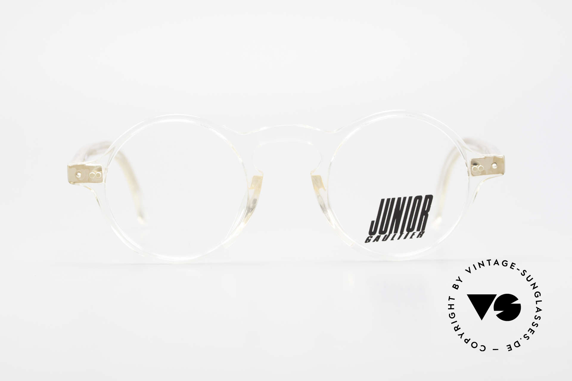 Glasses Jean Paul Gaultier 57-0072 90's Vintage Designer Frame