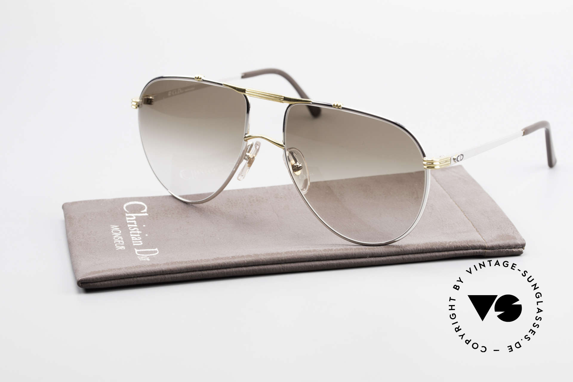 Sunglasses Christian Dior 2248 Large 80's Aviator Sunglasses