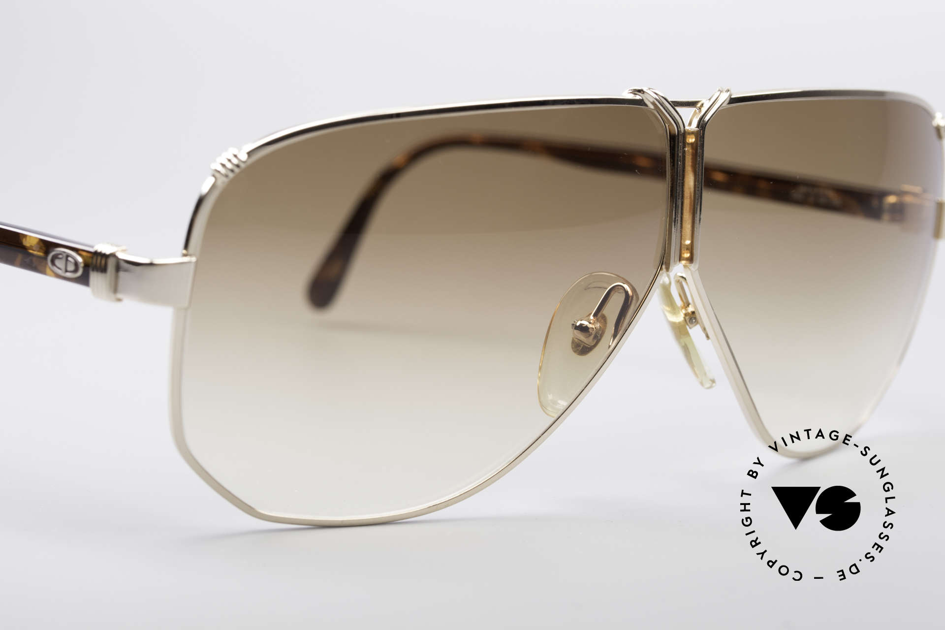 chanel vintage rimless sunglasses