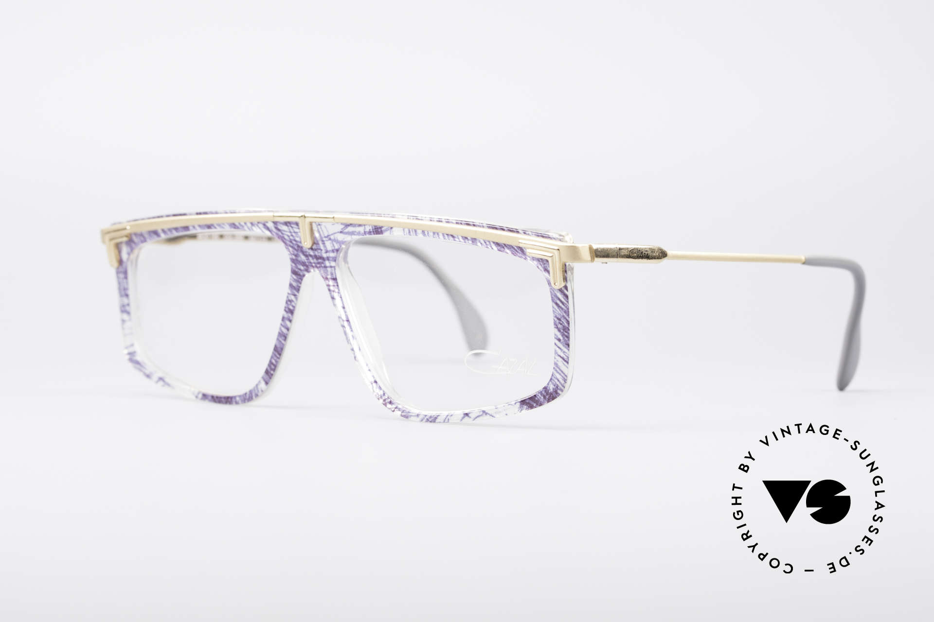 Cazal 190 Old School Hip Hop Frame, truly vintage (WEST GERMANY) and NO Retro glasses, Made for Men