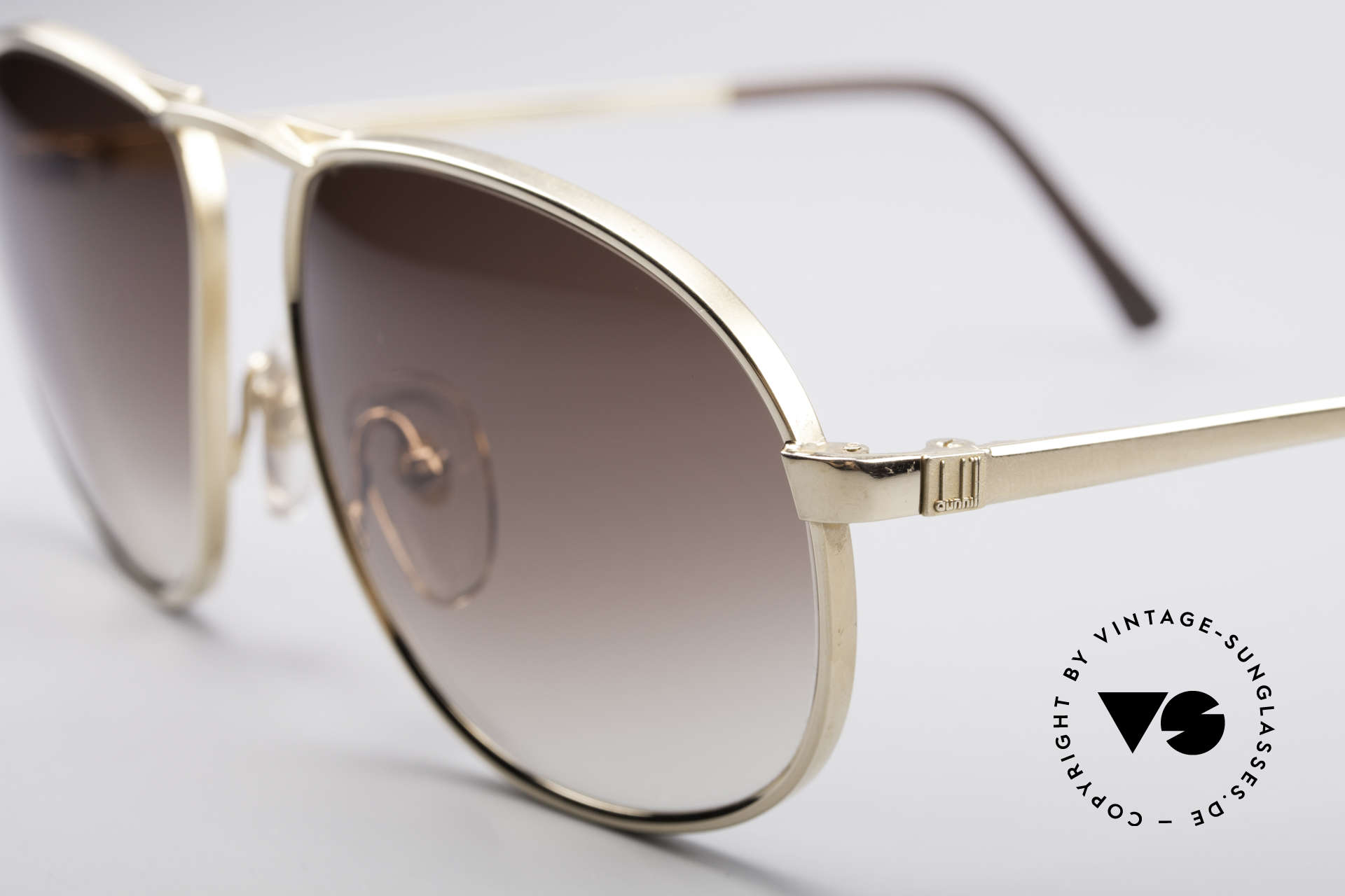 Sunglasses Dunhill 6051 80's Titanium Luxury Shades