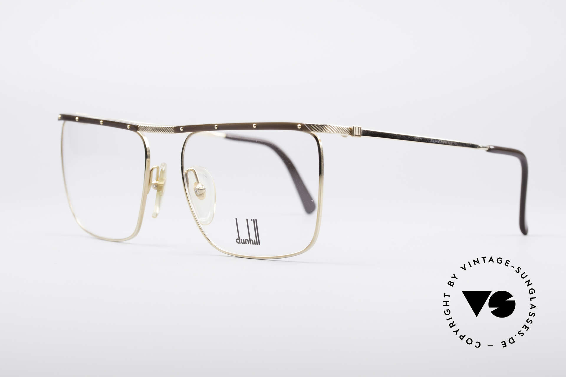 Genuine 1980s dunhill 6056 42 horn rimmed vintage sunglasses clearance