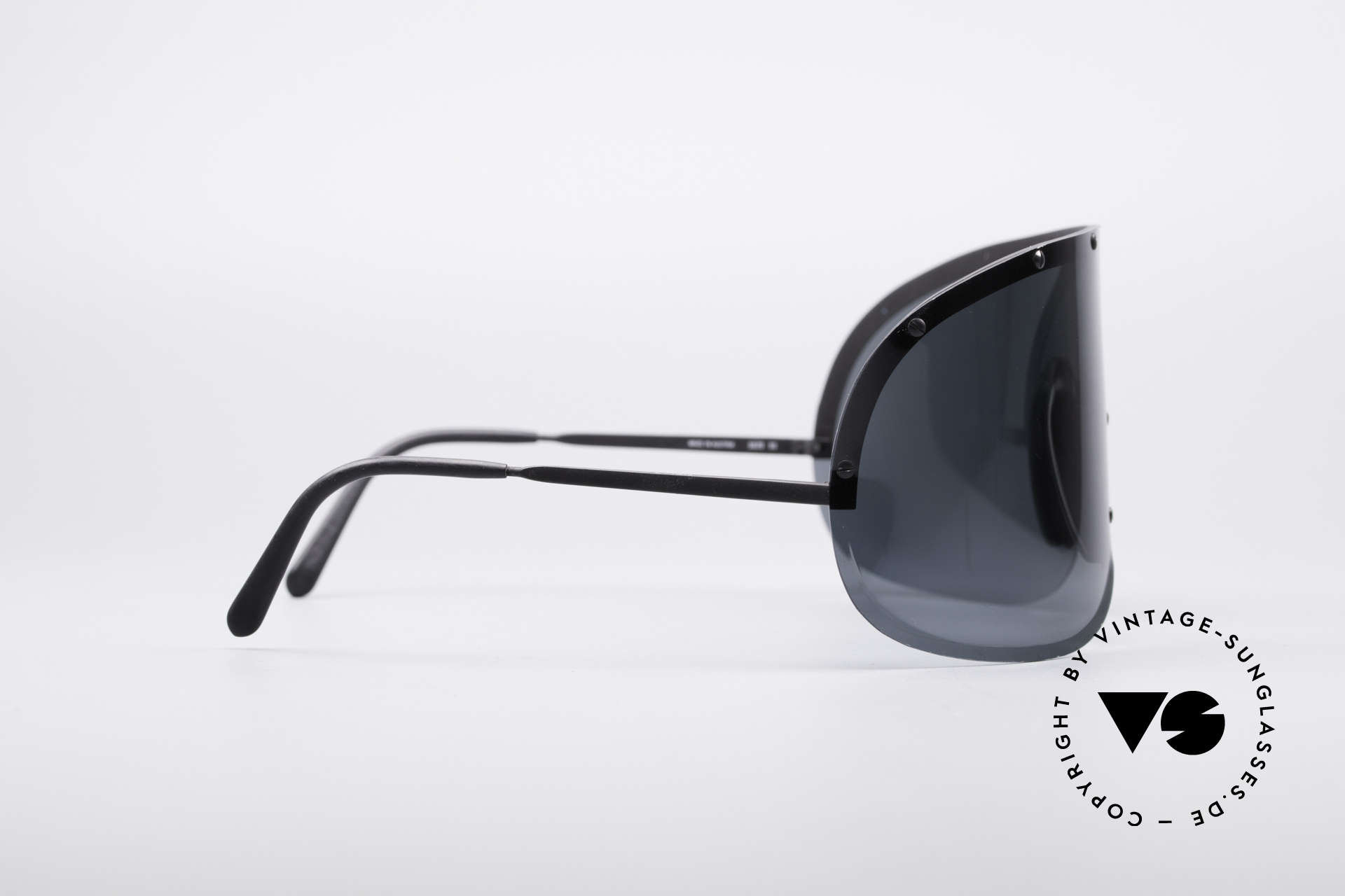 Porsche 5620 80's Yoko Ono Shades Black, thus, worldwide well-known as original 'Yoko Ono shades', Made for Men and Women