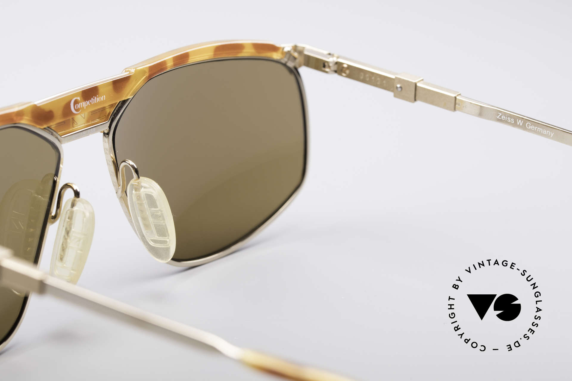 Sunglasses Zeiss 9926 Interchangeable Temples Vintage Sunglasses