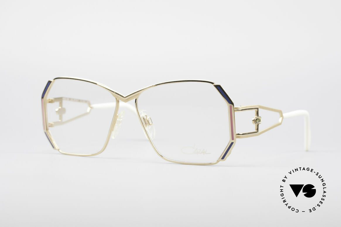 Cazal 225 80's Old School HipHop Frame, striking VINTAGE designer eyeglass-frame by CAZAL, Made for Women