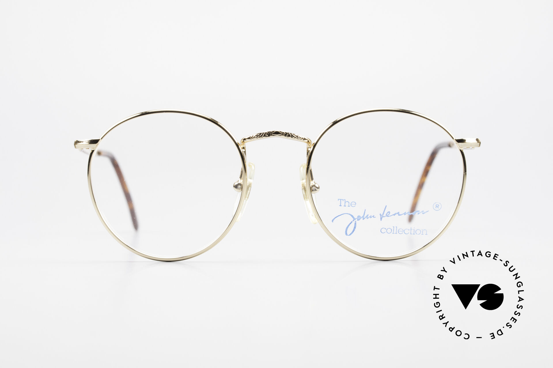 John Lennon - Imagine Small Round Vintage Frame, vintage glasses of the original 'John Lennon Collection', Made for Men and Women