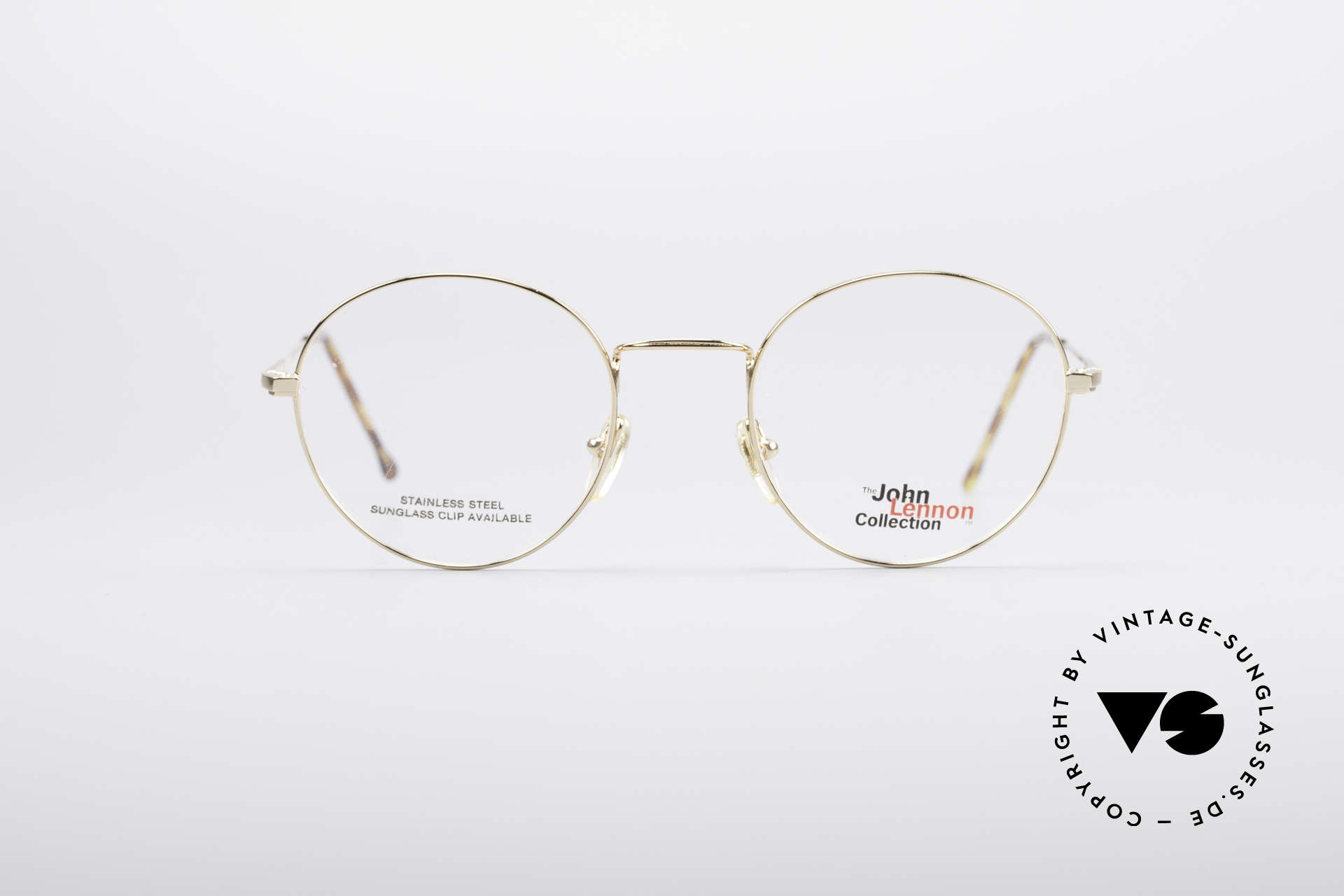 Glasses John Lennon - Steel And Glass Round Vintage Frame