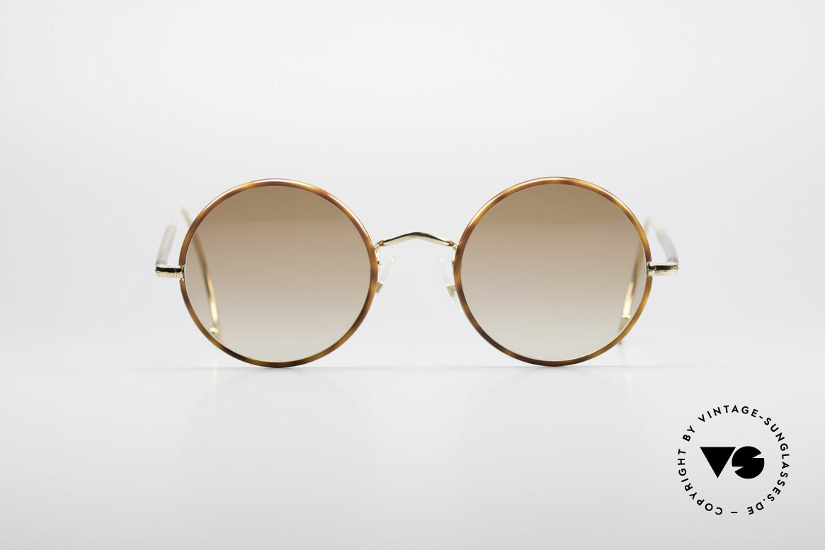 Savile Row Round 47/20 Harry Potter Glasses, timeless round vintage sunglasses from the 1980's, Made for Men