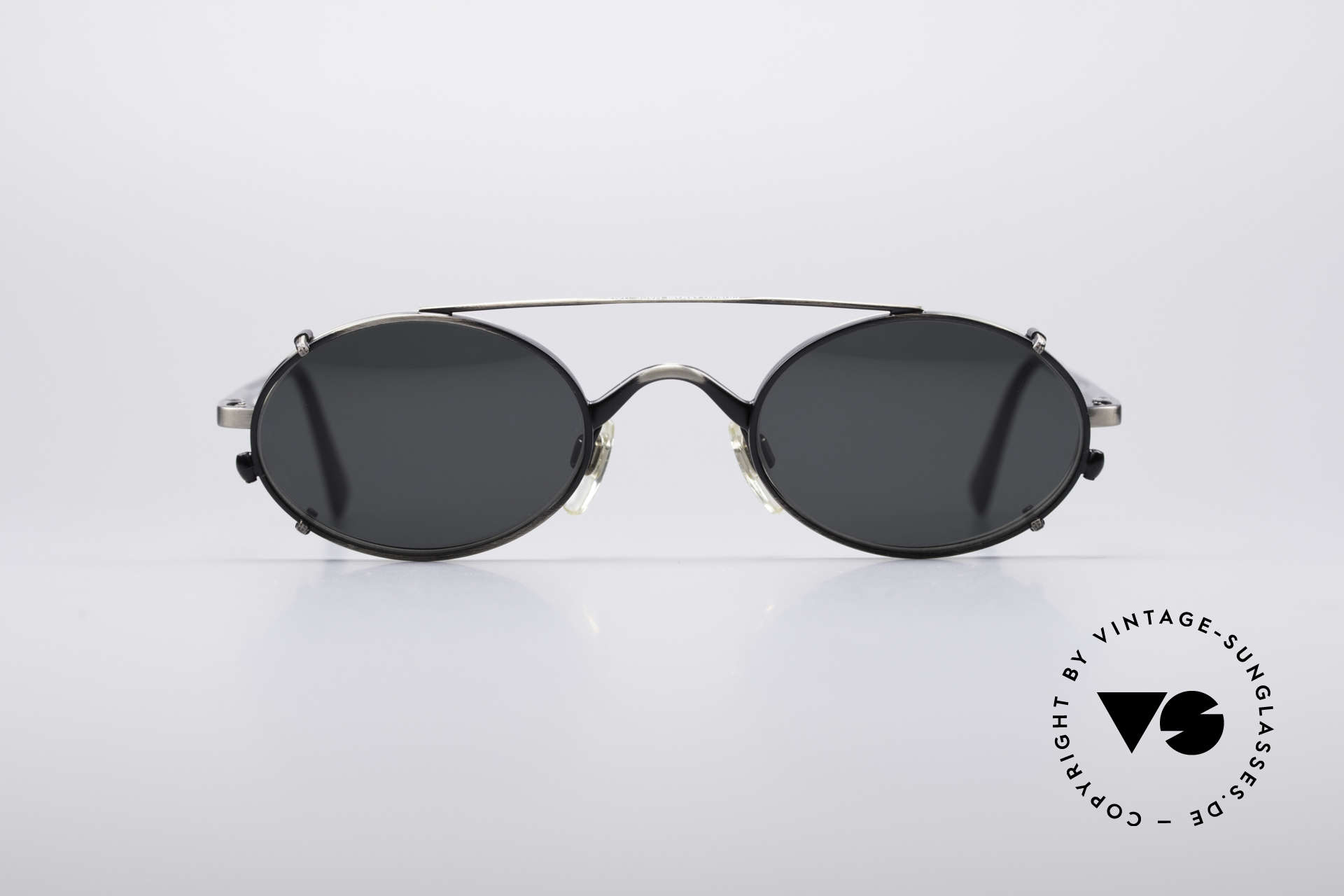 armani glasses clip on