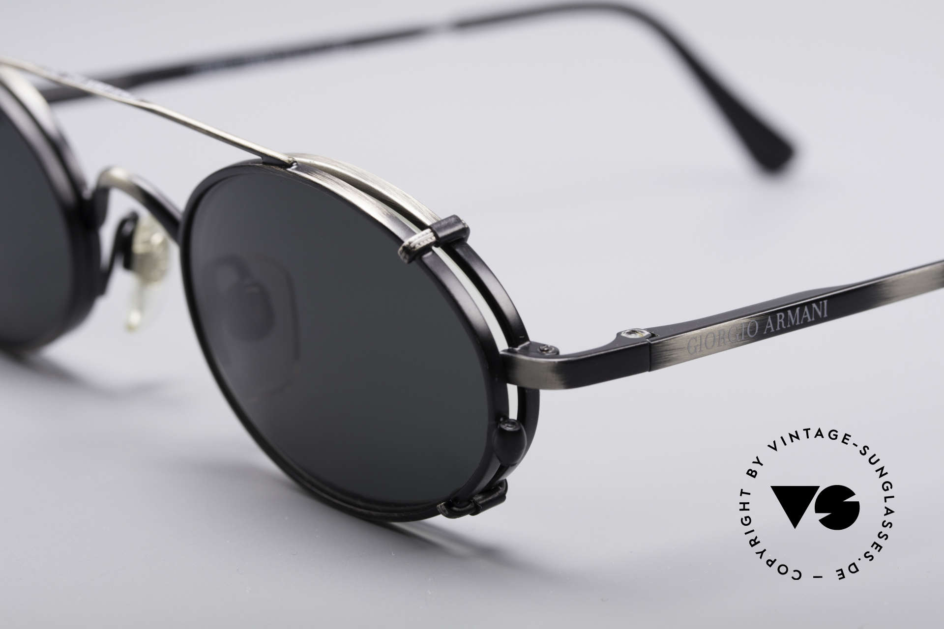 armani round sunglasses