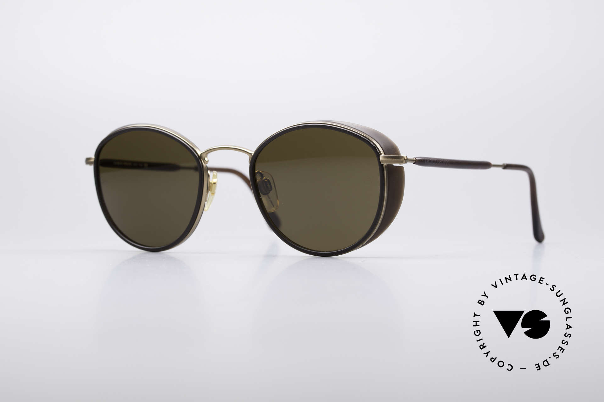 Sunglasses Giorgio Armani 655 Round 90's Shades