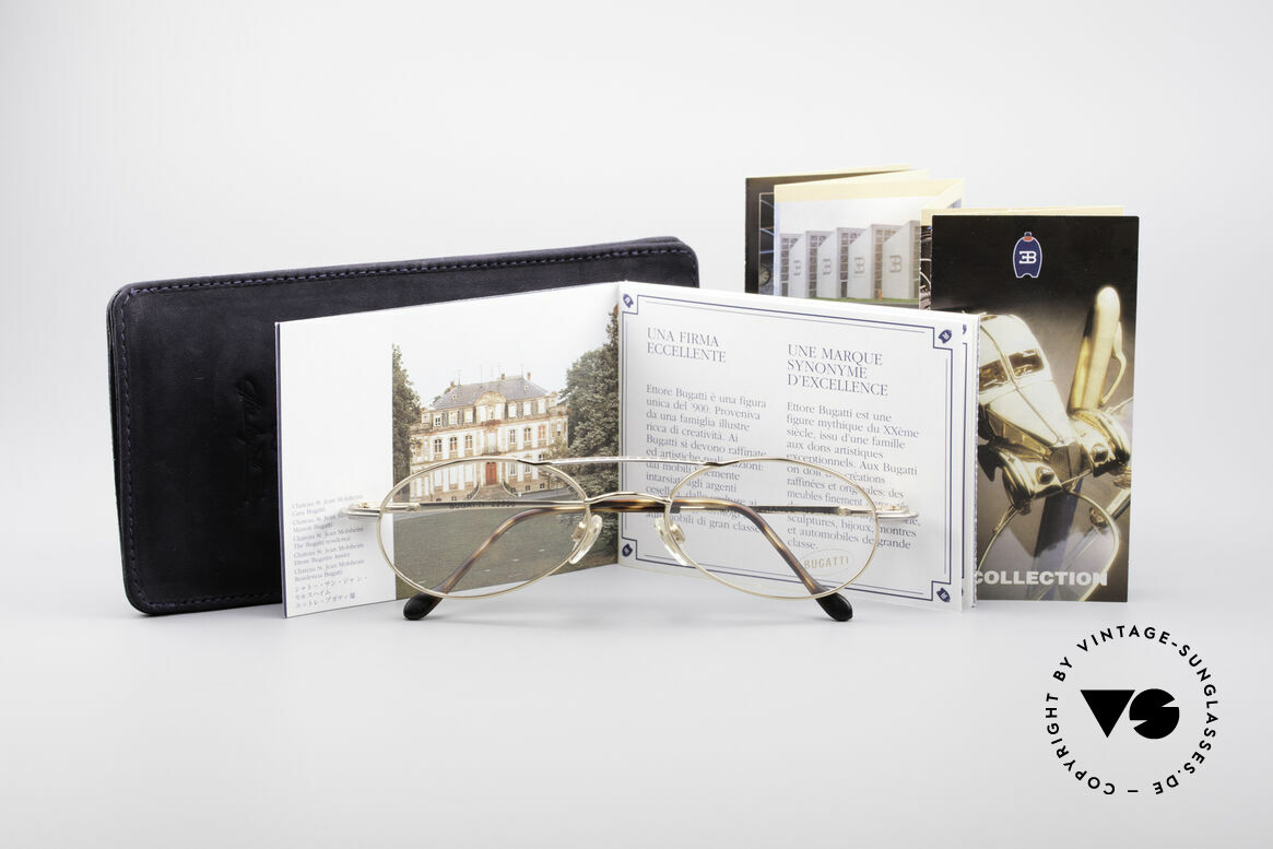 Bugatti 22996 Rare 90's Men's Eyeglass-Frame, Size: medium, Made for Men