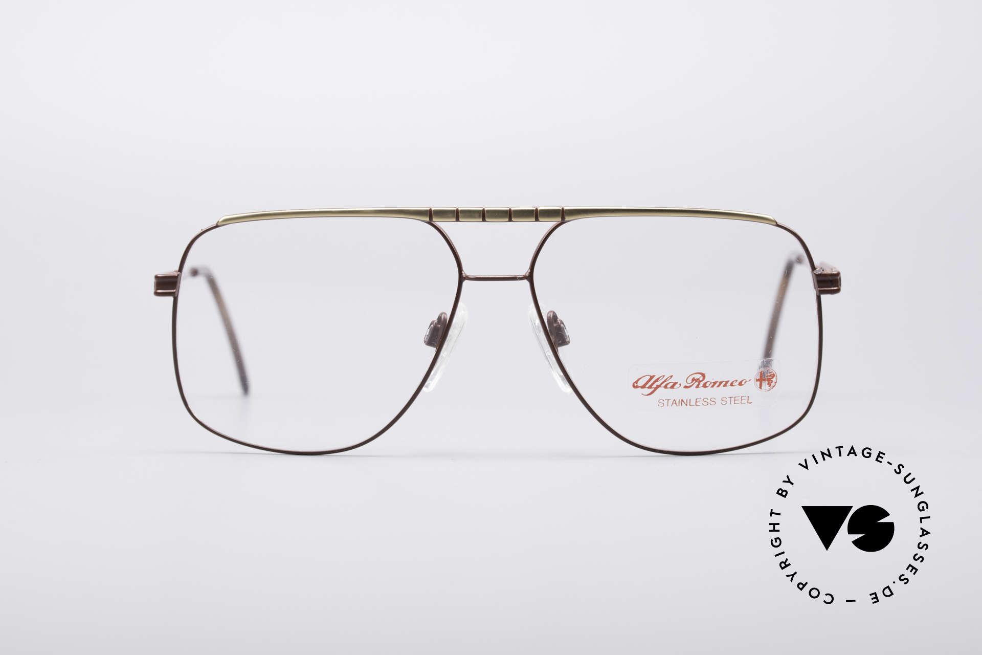 Glasses Alfa Romeo 60-252 80's Vintage Glasses