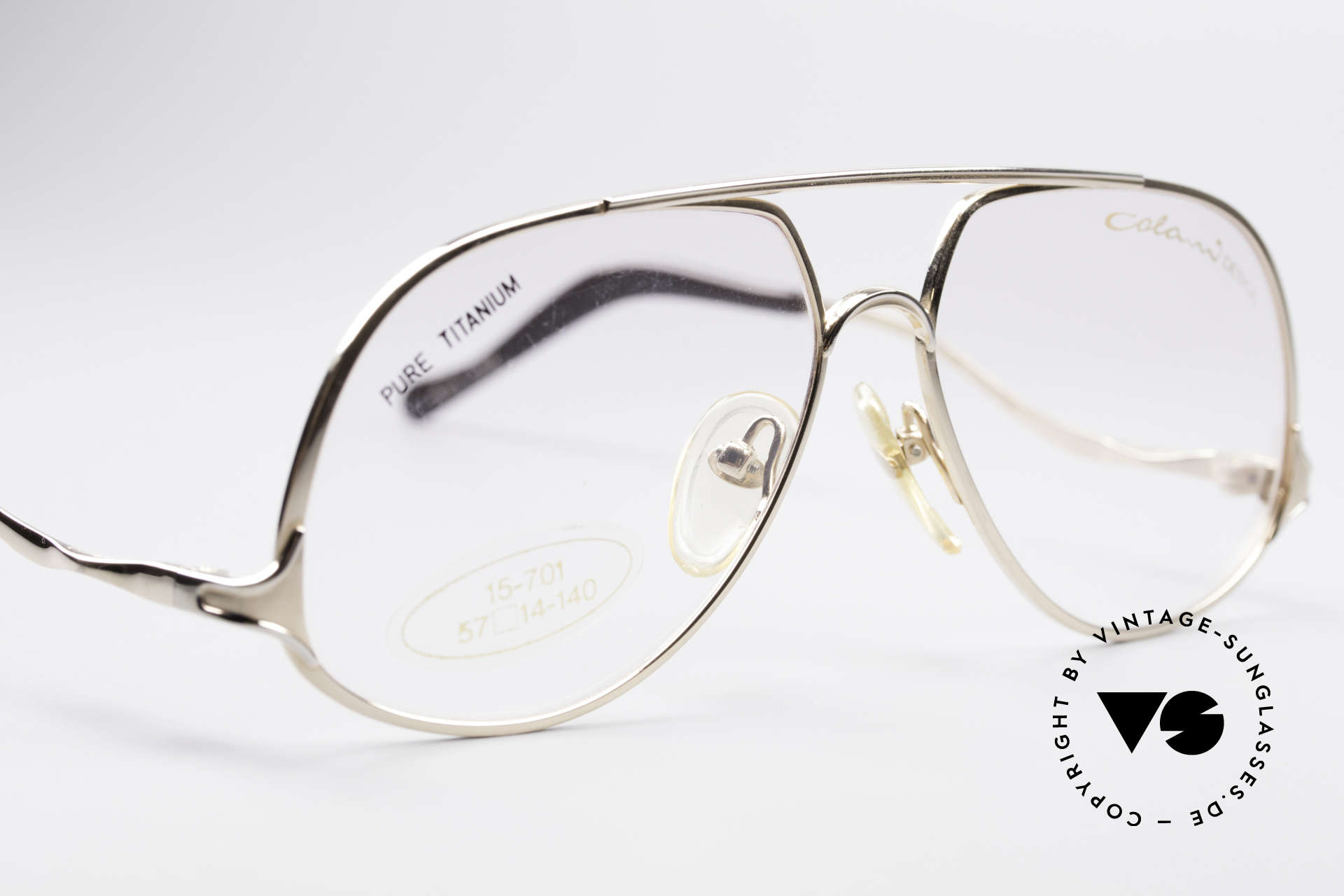 Glasses Colani 15 701 Iconic 80 S Titan Frame Vintage