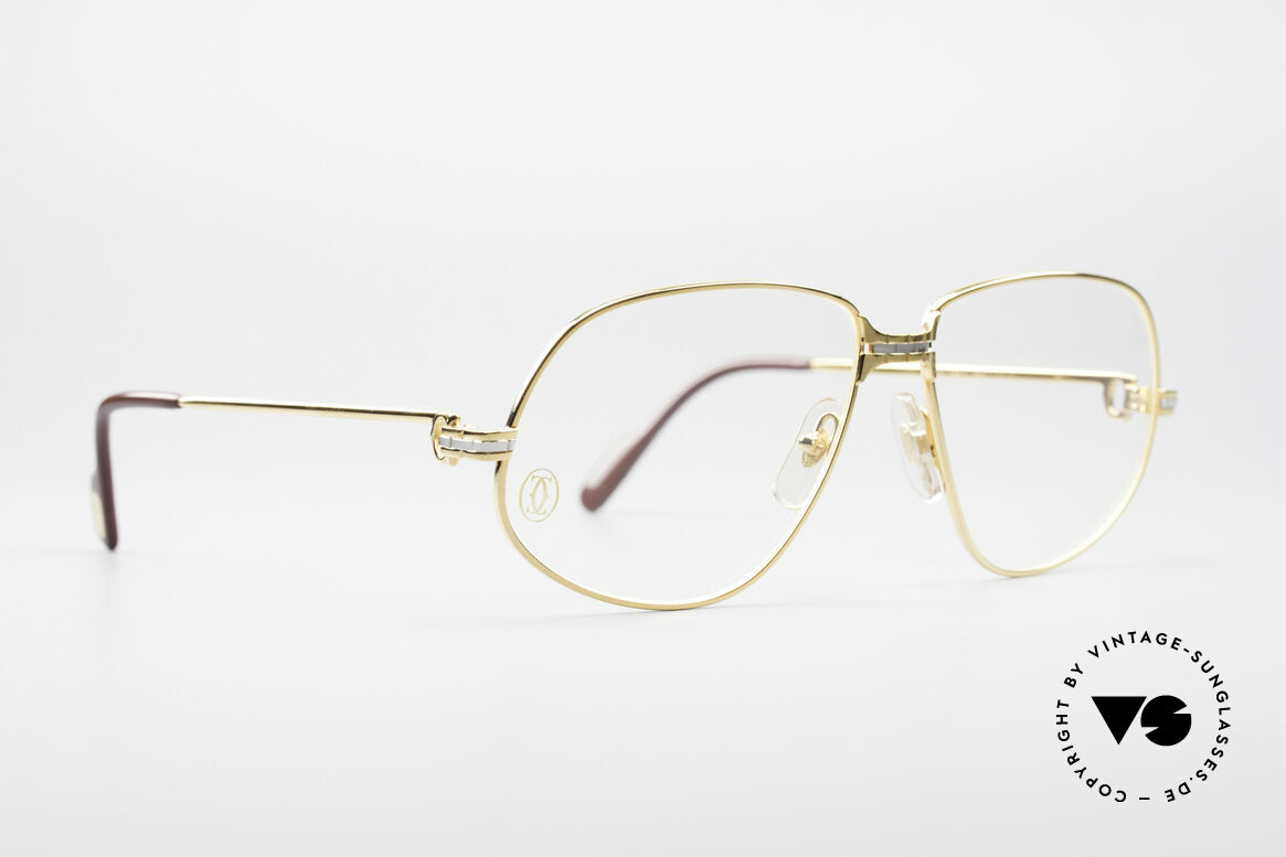 Cartier Panthere G.M. - L 1980's Luxury Eyeglass-Frame, mod. "Panthère" was launched in 1988 and made till 1997, Made for Men