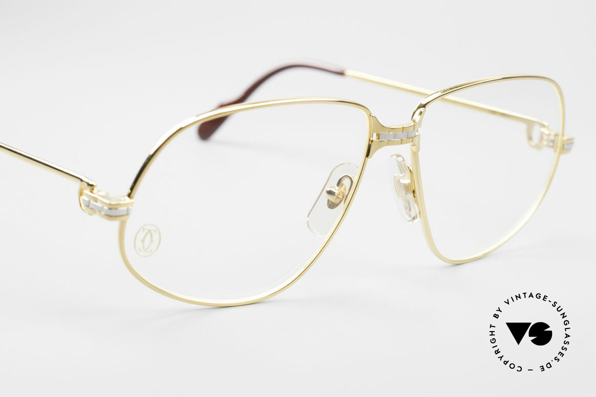 Cartier Panthere G.M. - L 1980's Luxury Eyeglass-Frame, 22ct gold-plated finish (like all vintage Cartier originals), Made for Men