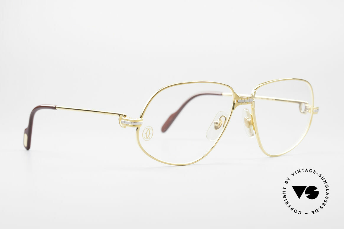 Cartier Panthere G.M. - M 80's Luxury Vintage Eyeglasses, mod. "Panthère" was launched in 1988 and made till 1997, Made for Men