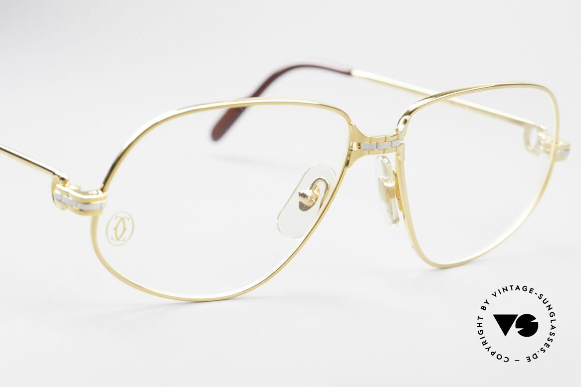 Cartier Panthere G.M. - M 80's Luxury Vintage Eyeglasses, 22ct gold-plated finish (like all vintage Cartier originals), Made for Men