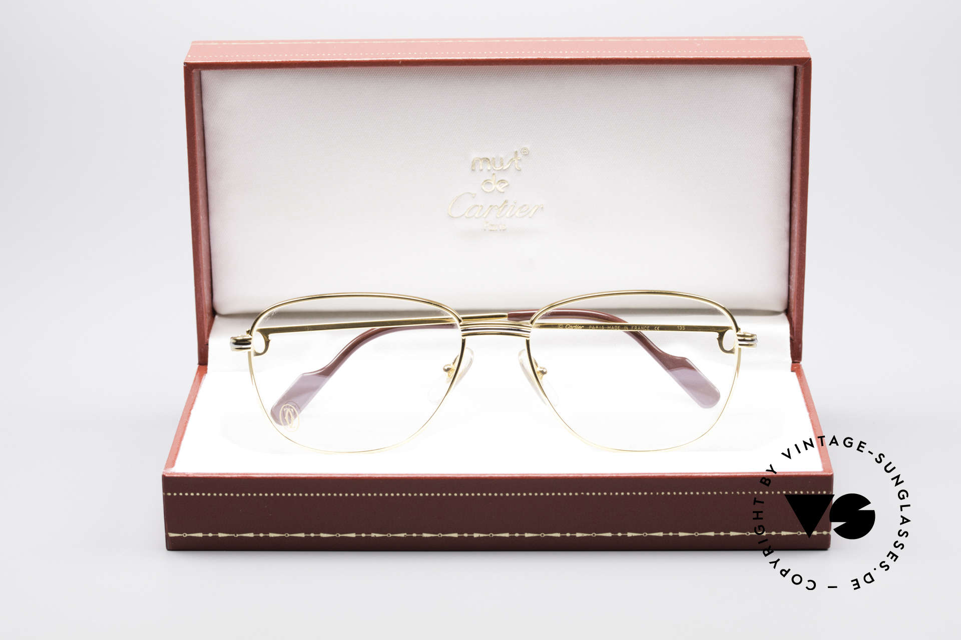 Glasses Cartier Courcelles 90's Luxury Vintage Specs | Vintage Sunglasses
