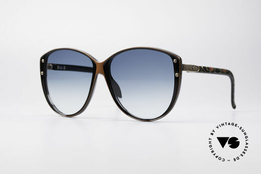 Christian Dior 2277 XL 70's Ladies Sunglasses Details