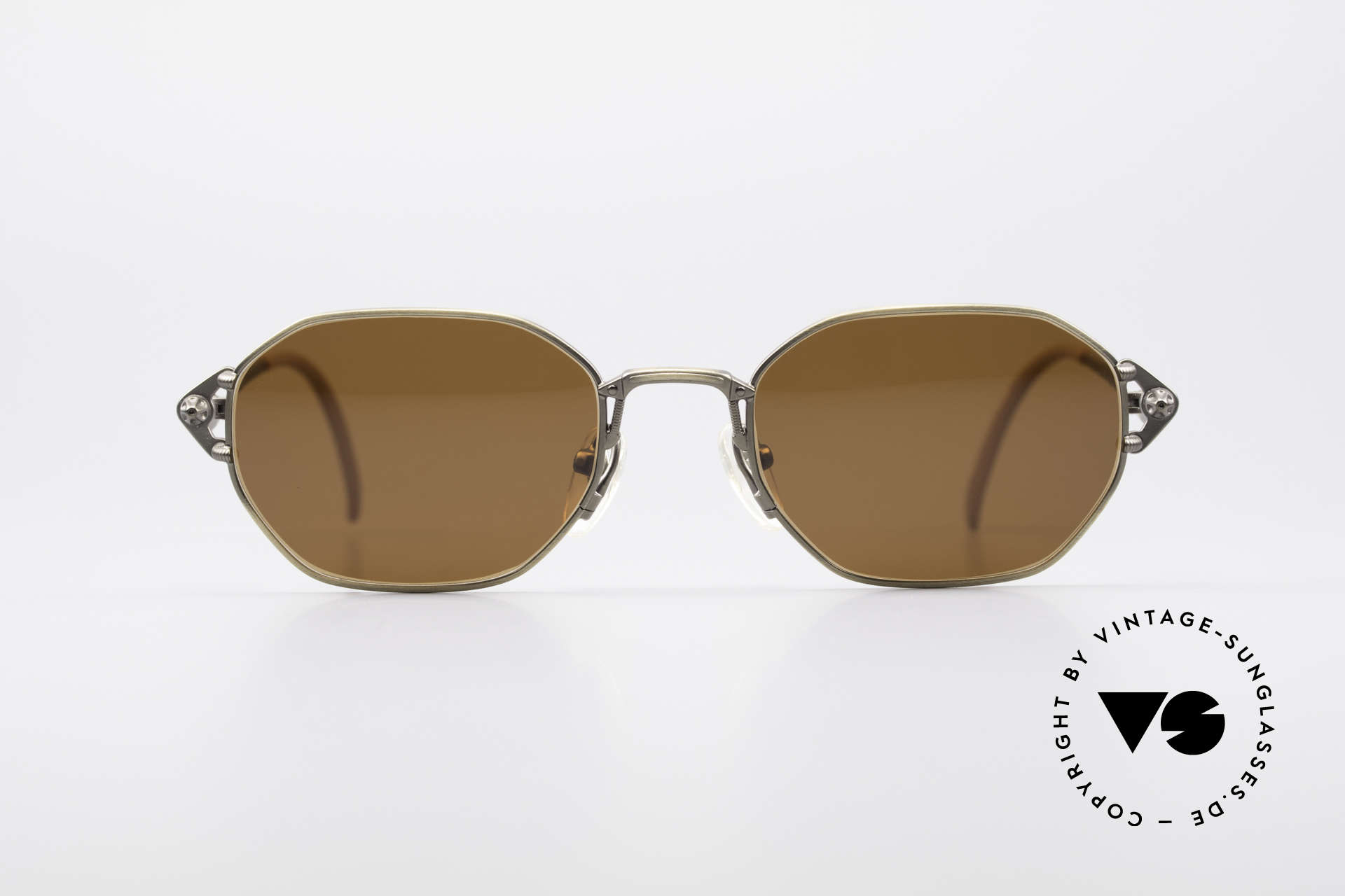 Jean Paul Gaultier JPG 58-6106 rare hollow frames sunglasses Rx not 55-3175 