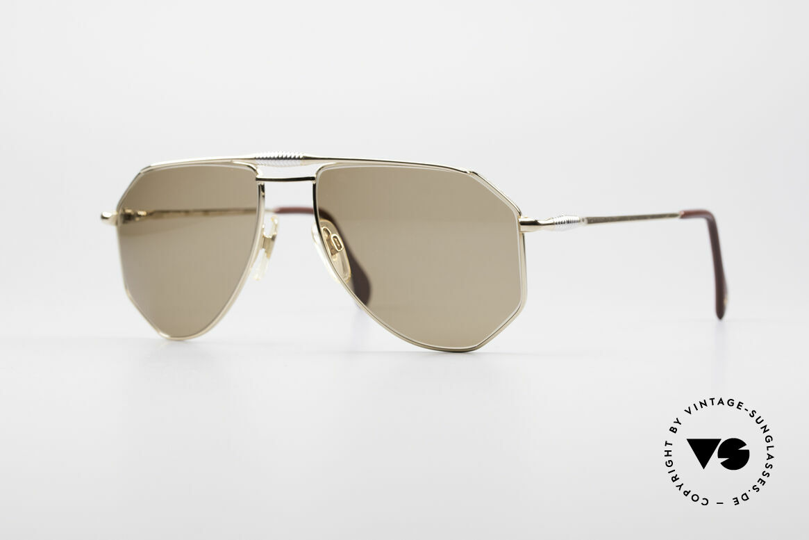 Zollitsch Cadre 120 Medium 80's Men's Sunglasses, vintage Zollitsch designer sunglasses from the late 80's, Made for Men